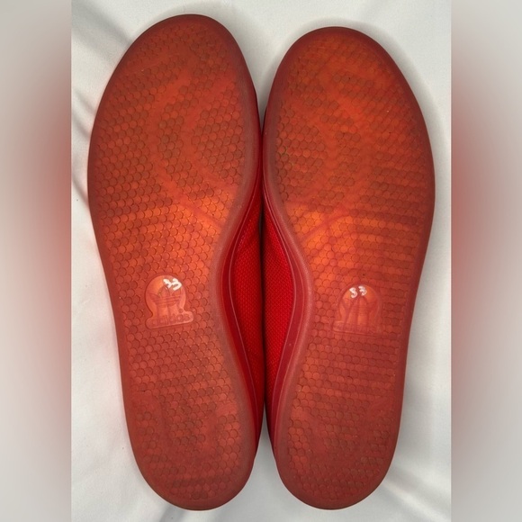 Adidas Men’s Stan Smith’s Adicolor Scarlet Red Leather Sneakers Size 13 - Picture 11 of 11